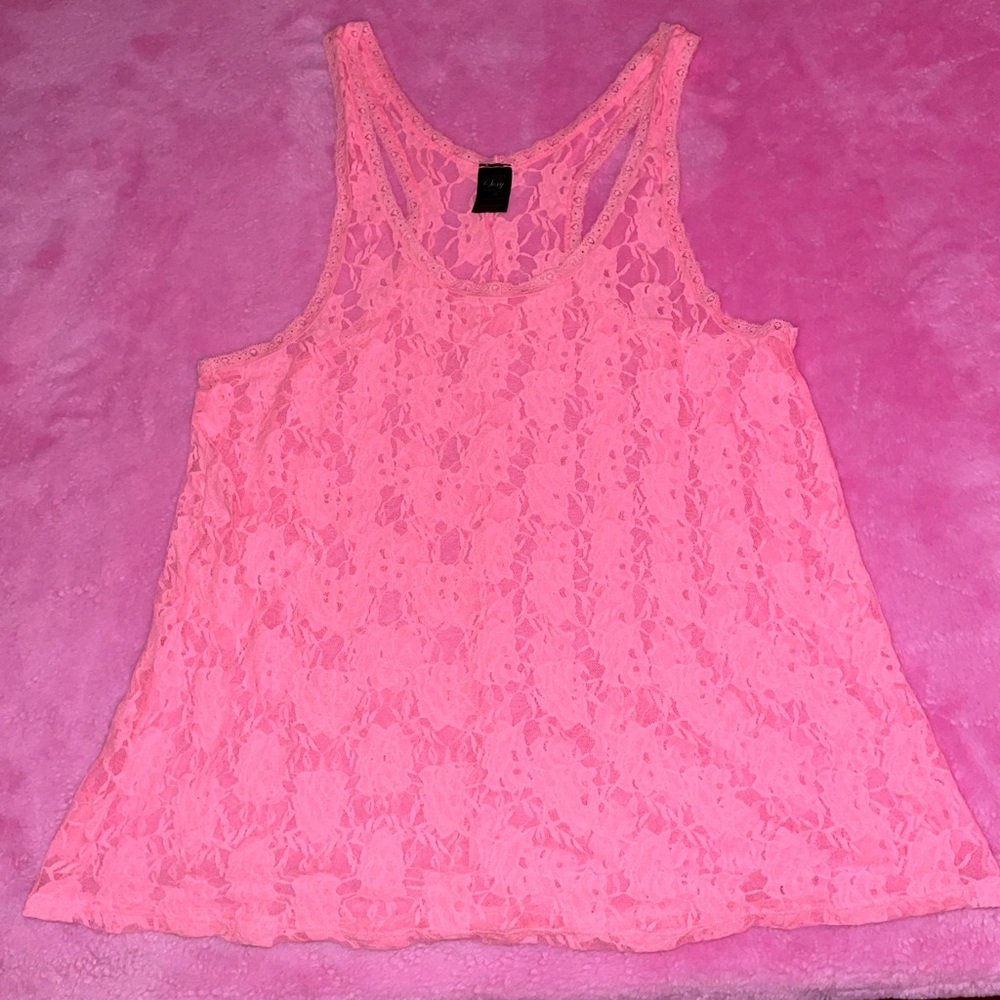 Lace Tank Top